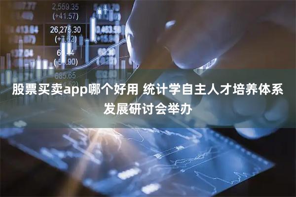 股票买卖app哪个好用 统计学自主人才培养体系发展研讨会举办